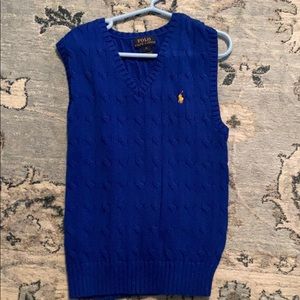 Ralph Lauren sweater vest size 6